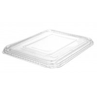 Sachet de 100 couvercles barquettes cristal 147x103