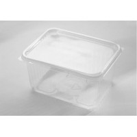 Sachet de 100 barquettes 2000 ml Translucide ou noire
